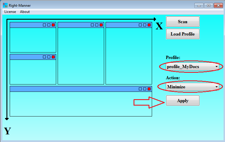 Click to enlarge image менеджер окон window manager Right-Manner